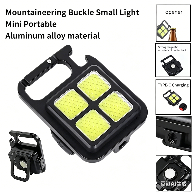 Outdoor Lighting Fixtures - 4 Lamp Beads Outdoor Strong Light
