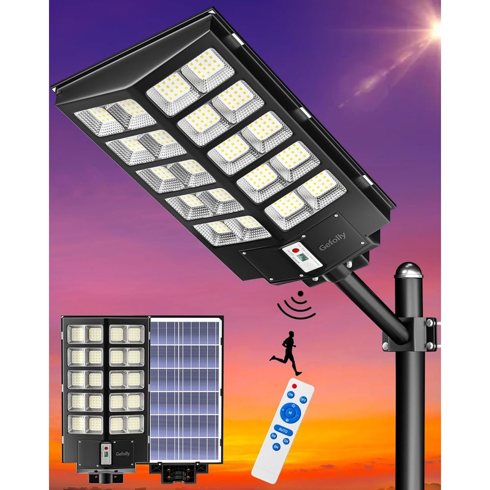Motion Sensor Outdoor - SL-5200W r Street Lights Outdoor, 520000LM