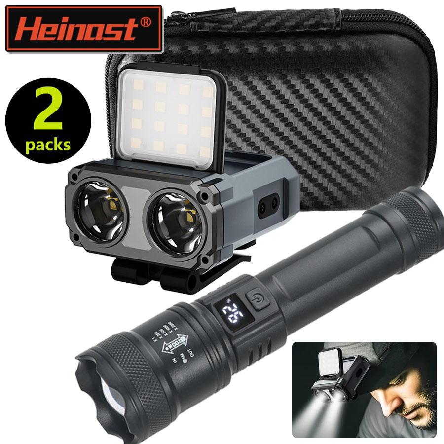 Motion Sensor Outdoor - Ultra Bright Mini Rechargeable Head Lamp/Portable