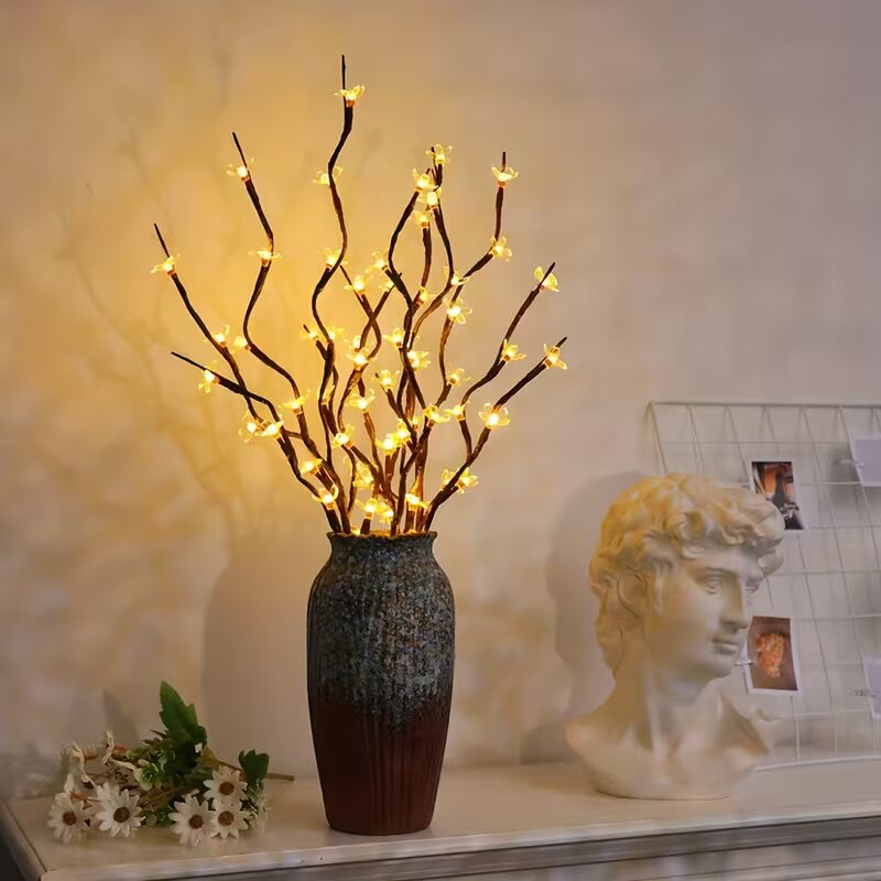 Outdoor Lighting Manufacturers - 1/2PC 20LED Cherry Blossom Tree Branch
