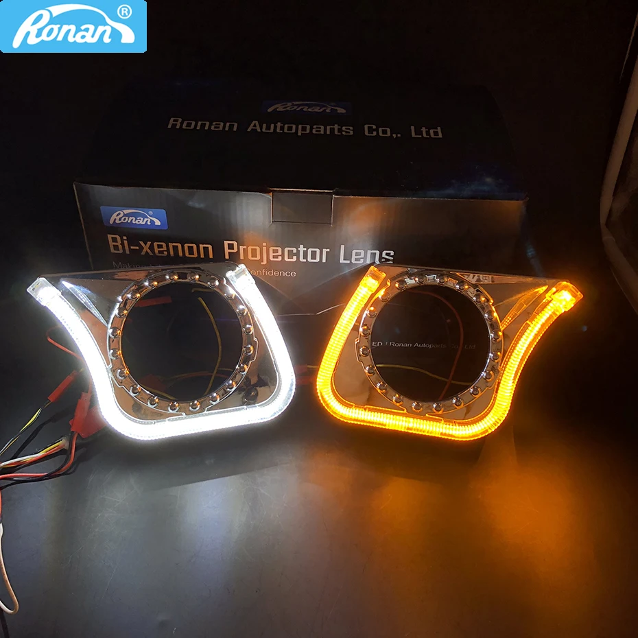 Outdoor Lighting Yellow - RONAN LED Integrated Shrouds Angel Eye