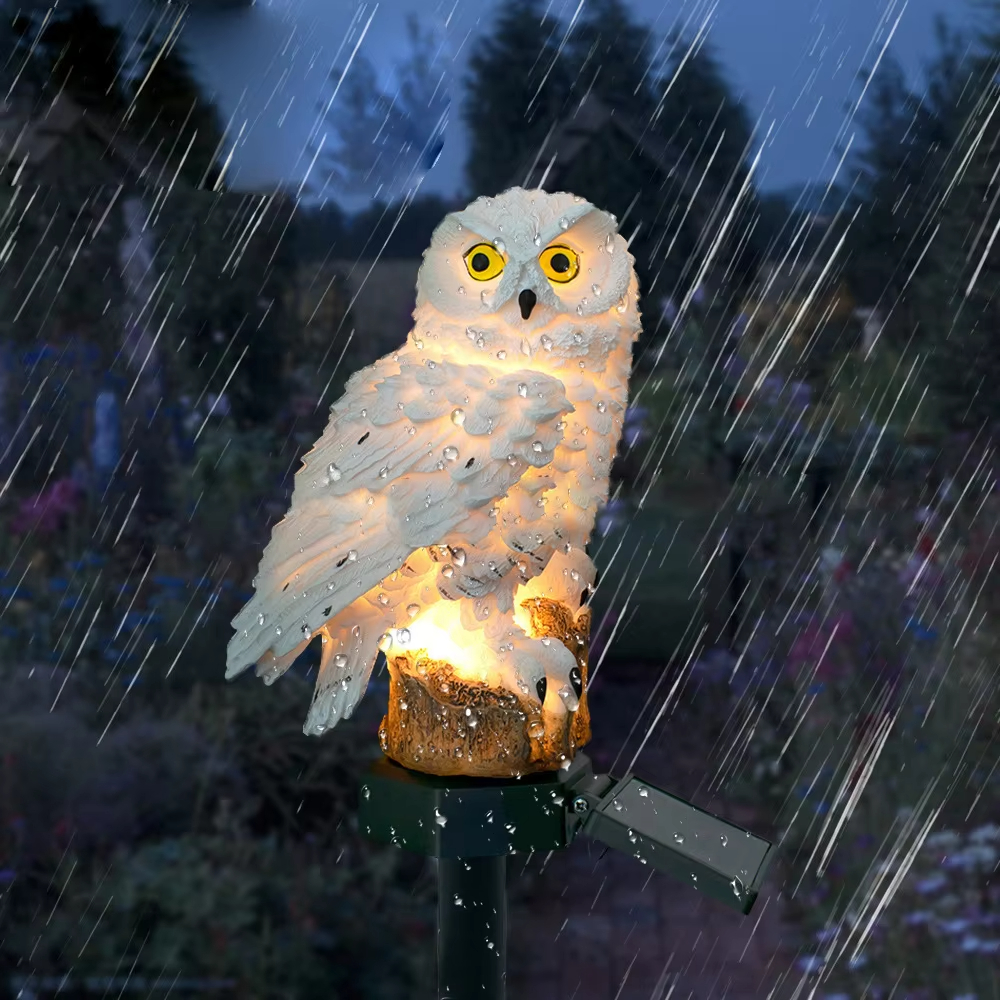 Solar light owl animal sculptu - Outdoor Lighting Manufacturers incelemesi ve fiyatı