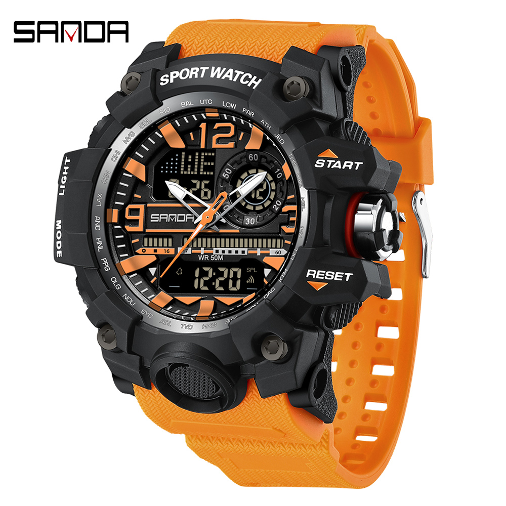 SANDA 3133 Outdoor Men's Watch - Outdoor Lighting For Steps incelemesi ve fiyatı