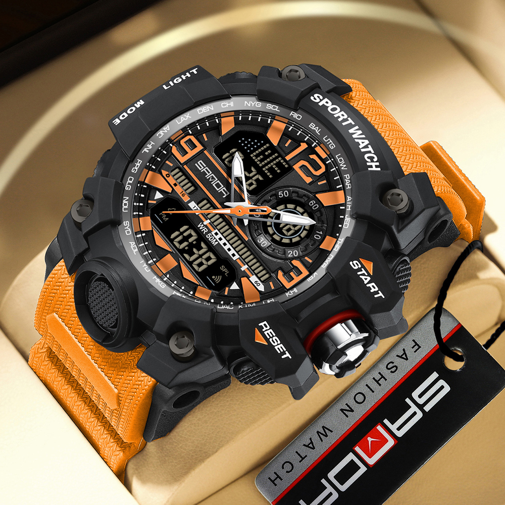SANDA 3133 Outdoor Men's Watch - Outdoor Lighting For Steps incelemesi ve fiyatı