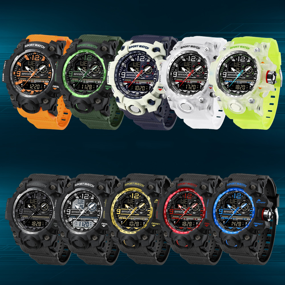 SANDA 3133 Outdoor Men's Watch - Outdoor Lighting For Steps incelemesi ve fiyatı