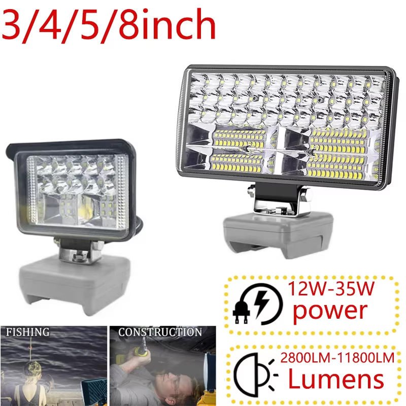 LED Work Light for Dewalt 18V/ - Outdoor Lighting Jobs incelemesi ve fiyatı