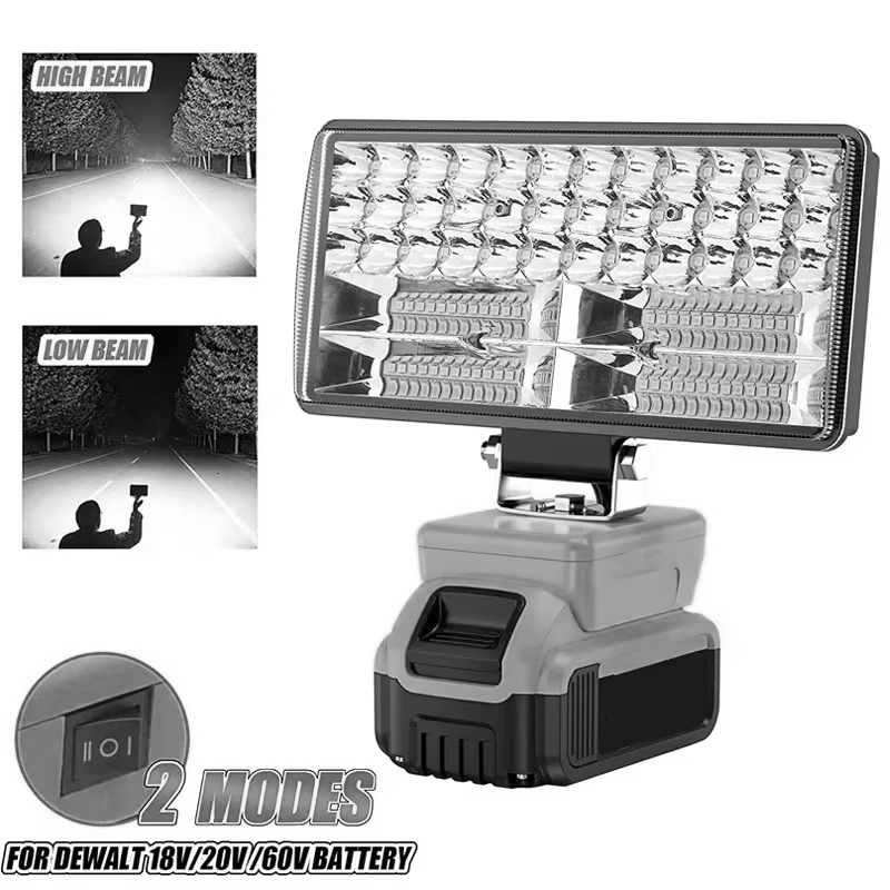 LED Work Light for Dewalt 18V/ - Outdoor Lighting Jobs incelemesi ve fiyatı