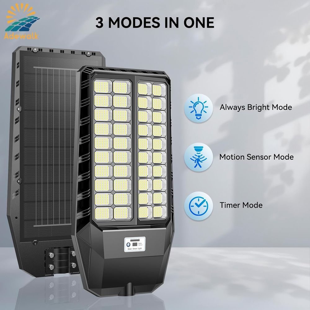 10000W Pro Large r Street Ligh - Motion Sensor Outdoor incelemesi ve fiyatı