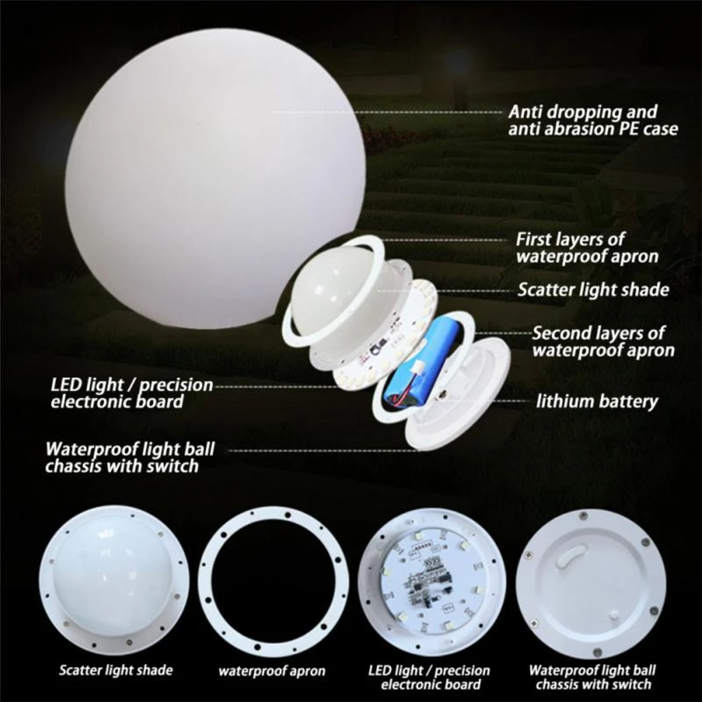 Rechargeable LED Glowing Ball  - Outdoor Lighting Manufacturers incelemesi ve fiyatı