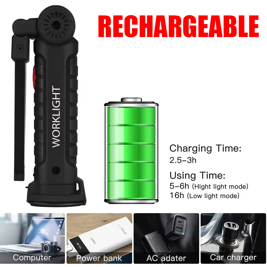 Portable LED Flashlight with M - Outdoor Lighting Fixtures incelemesi ve fiyatı