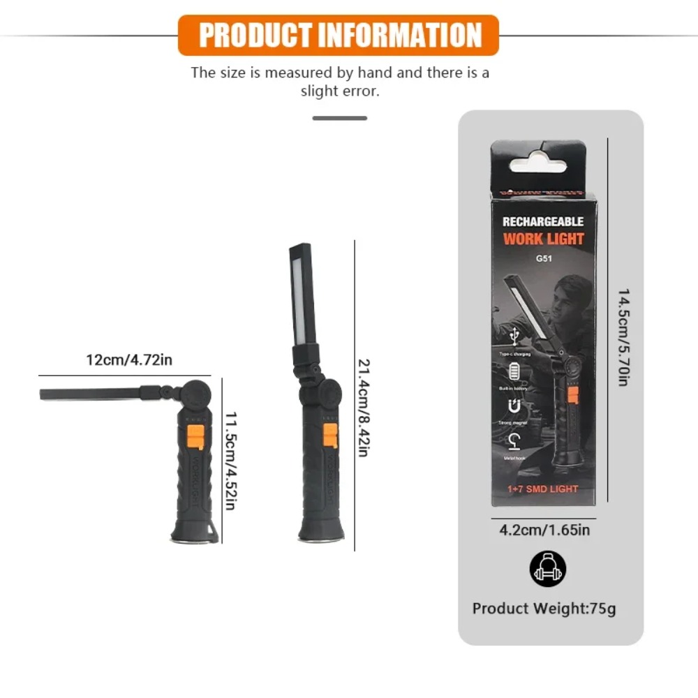 Portable COB LED Flashlight US - Outdoor Lighting Fixtures incelemesi ve fiyatı
