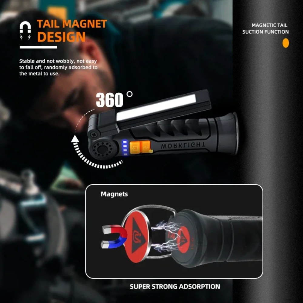 Portable COB LED Flashlight US - Outdoor Lighting Fixtures incelemesi ve fiyatı