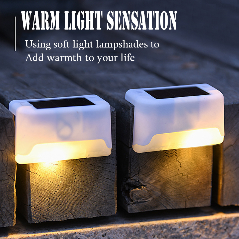 4PCS Solar Deck Light Outdoor  - Outdoor Lighting For Steps incelemesi ve fiyatı