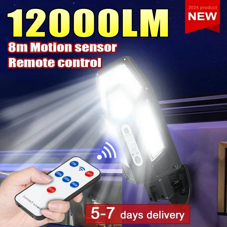 12000LM Powerful Solar Wall La - Motion Sensor Outdoor incelemesi ve fiyatı
