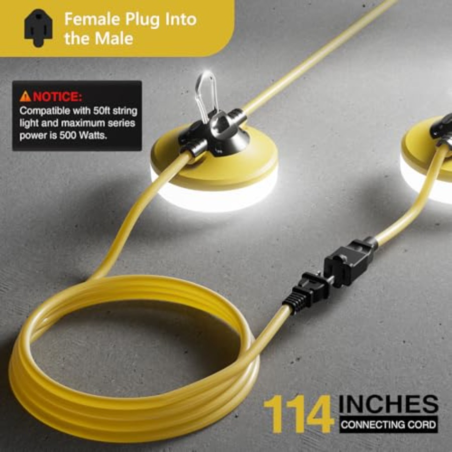 LED Construction String Lights - Outdoor Lighting Jobs incelemesi ve fiyatı