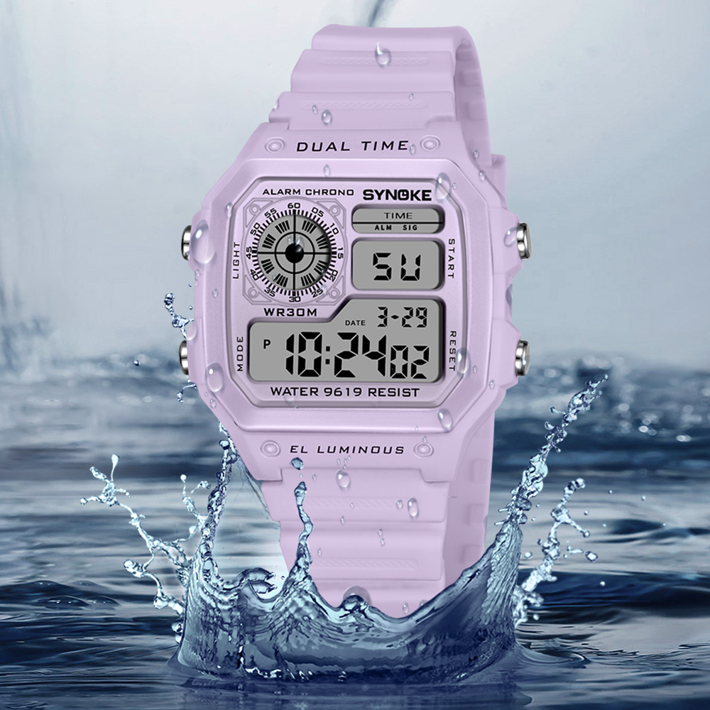 SYNOKE Digital Watches Lady Sp - Outdoor Lighting For Steps incelemesi ve fiyatı