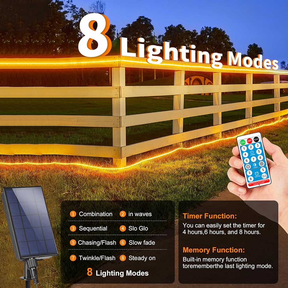 24V Solar COB LED Strip Lights - Outdoor Lighting Linear incelemesi ve fiyatı
