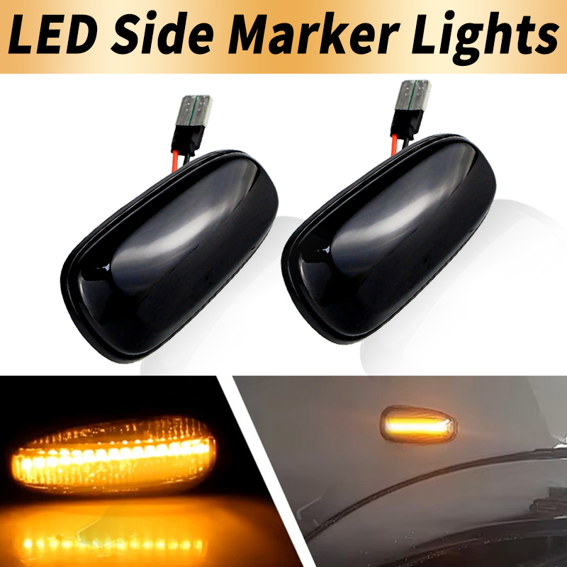 2PCS LED Dynamic Side Marker L - Outdoor Lighting Yellow incelemesi ve fiyatı