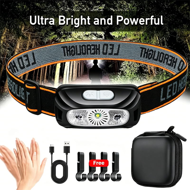 Strong Light Headlamp Portable - Motion Sensor Outdoor incelemesi ve fiyatı