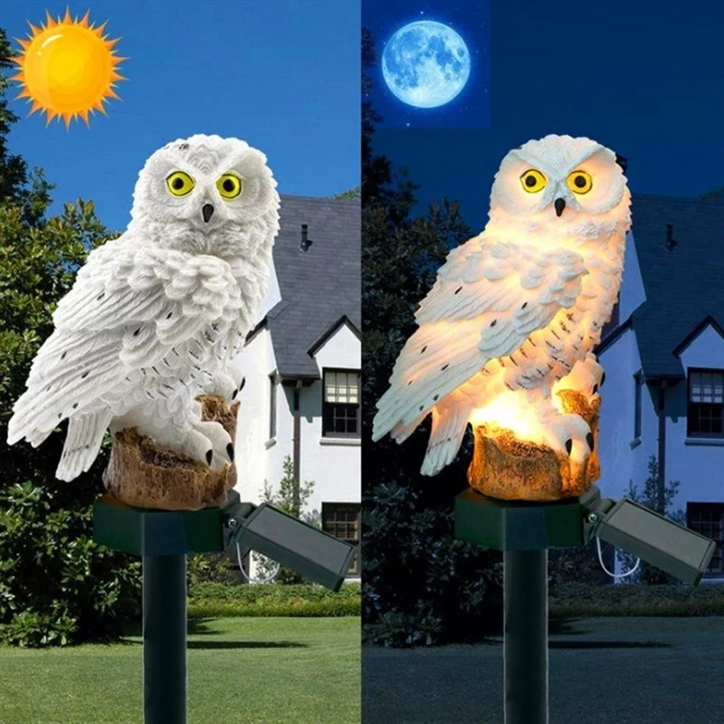 Solar Owl Statue Garden Light  - Outdoor Lighting Manufacturers incelemesi ve fiyatı