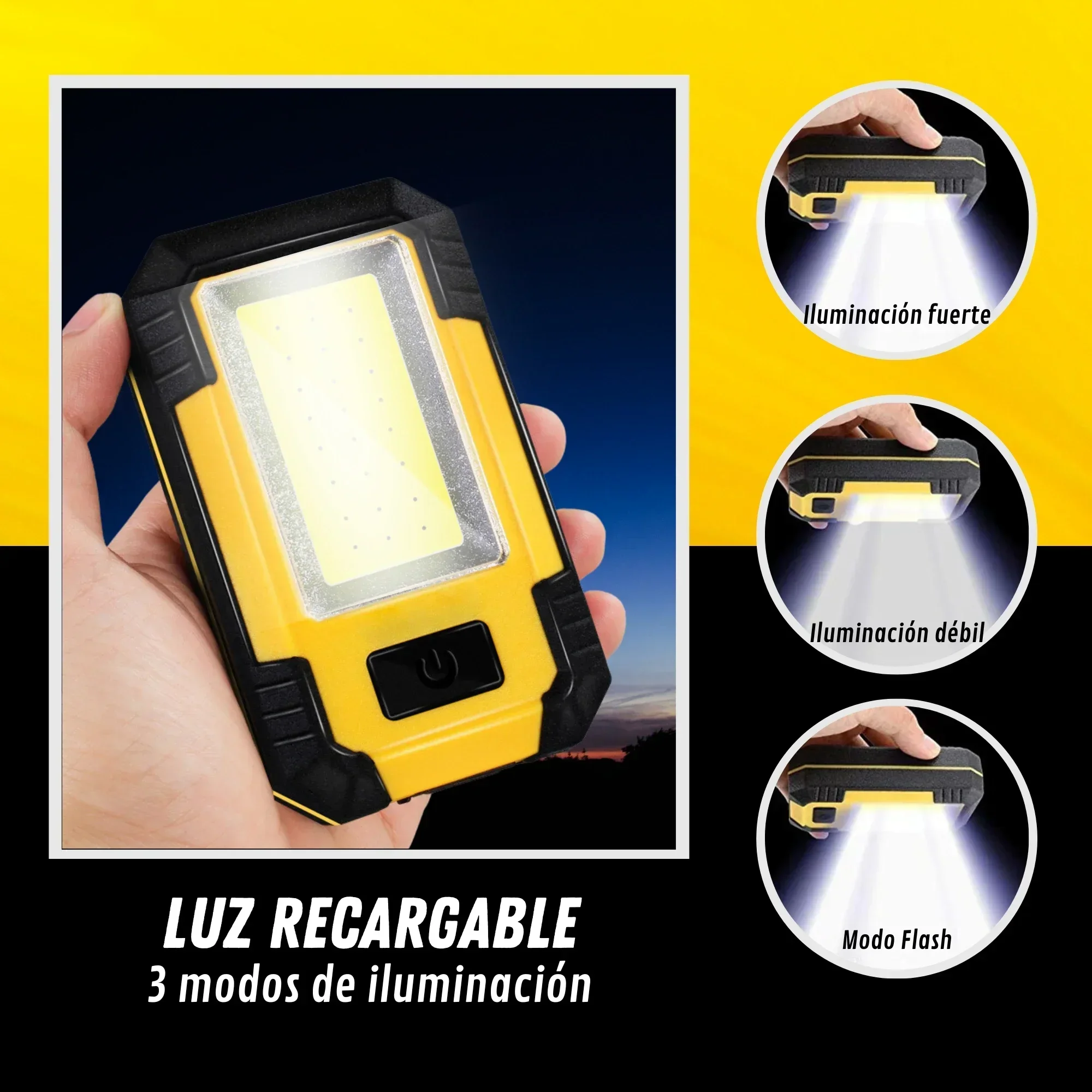 Portable 4000MaH Rechargeable  - Outdoor Lighting Fixtures incelemesi ve fiyatı