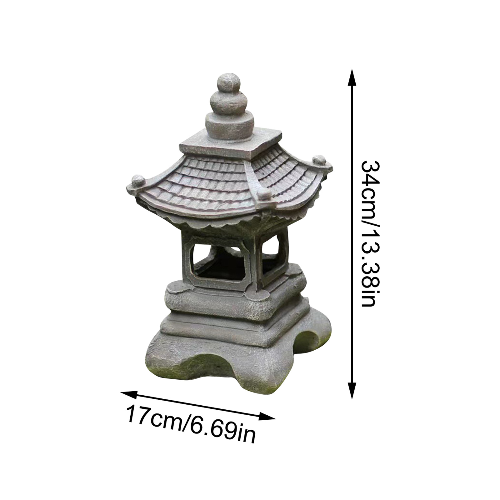 Pagoda Statues Outdoor Solar P - Outdoor Lighting Architectural incelemesi ve fiyatı