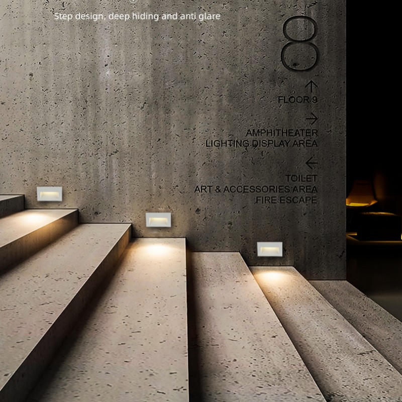 LED Wall lamp 3W Waterproof IP - Outdoor Lighting For Steps incelemesi ve fiyatı