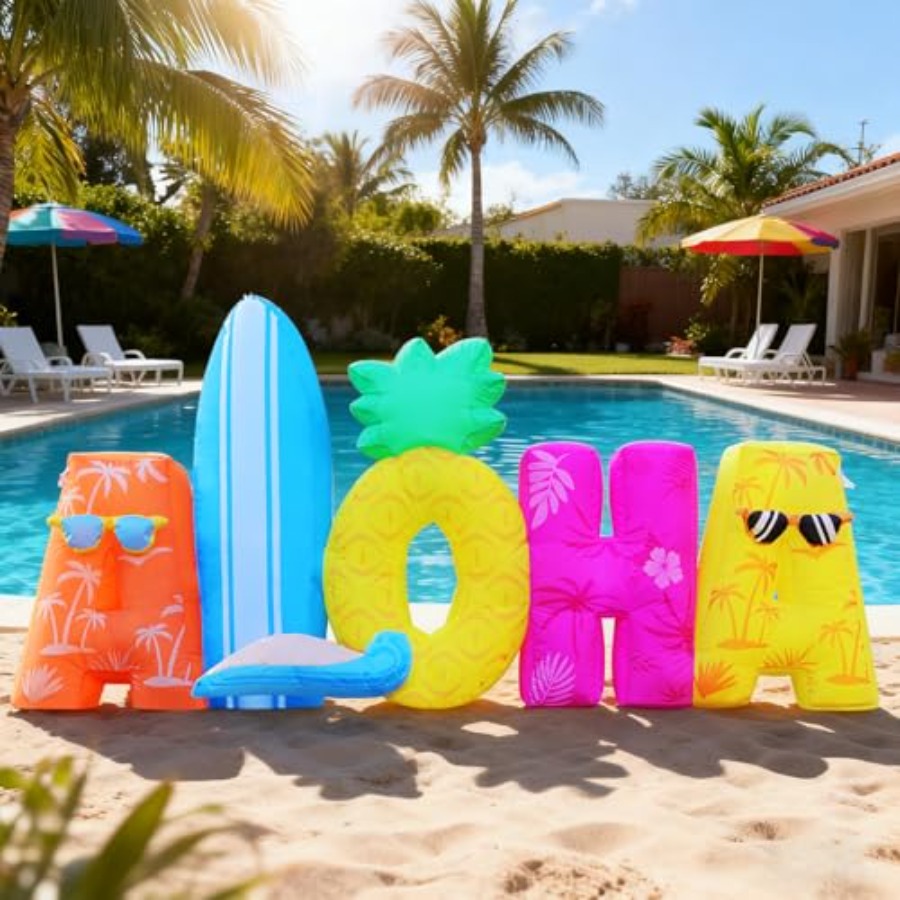 Outdoor tropical beach party d - Outdoor Lighting Yellow incelemesi ve fiyatı
