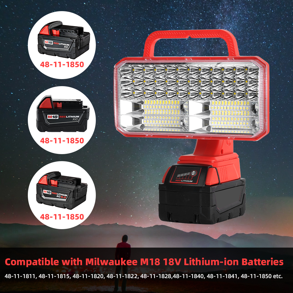 4200LM LED 18V Light for Milwa - Outdoor Lighting Jobs incelemesi ve fiyatı