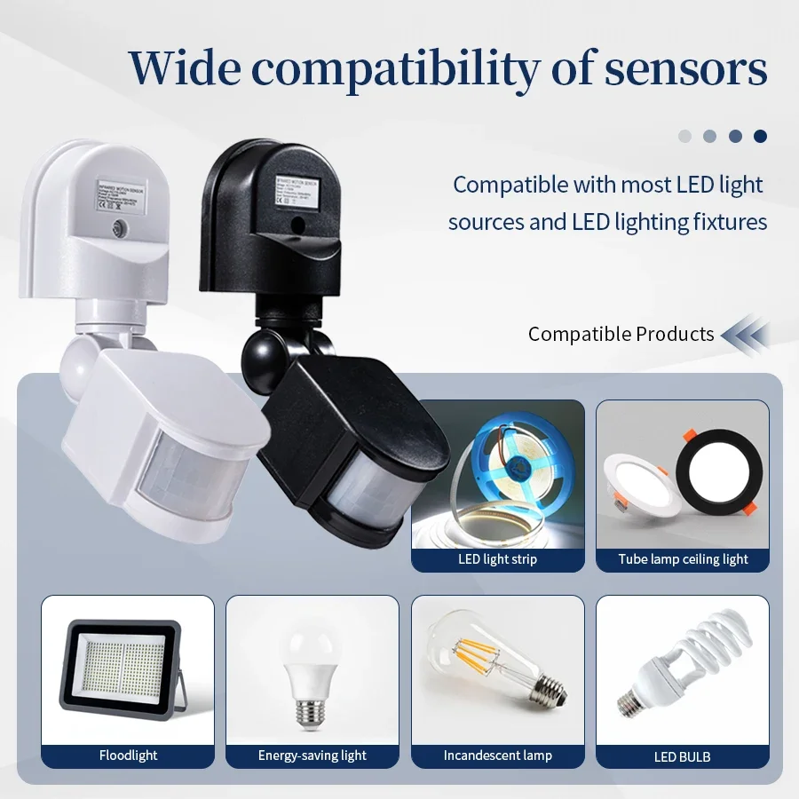 PIR Motion Sensor 220V 110V 12 - Outdoor Lighting For Steps incelemesi ve fiyatı