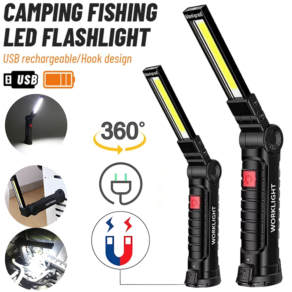 LED COB Flashlight USB Recharg - Outdoor Lighting Fixtures incelemesi ve fiyatı