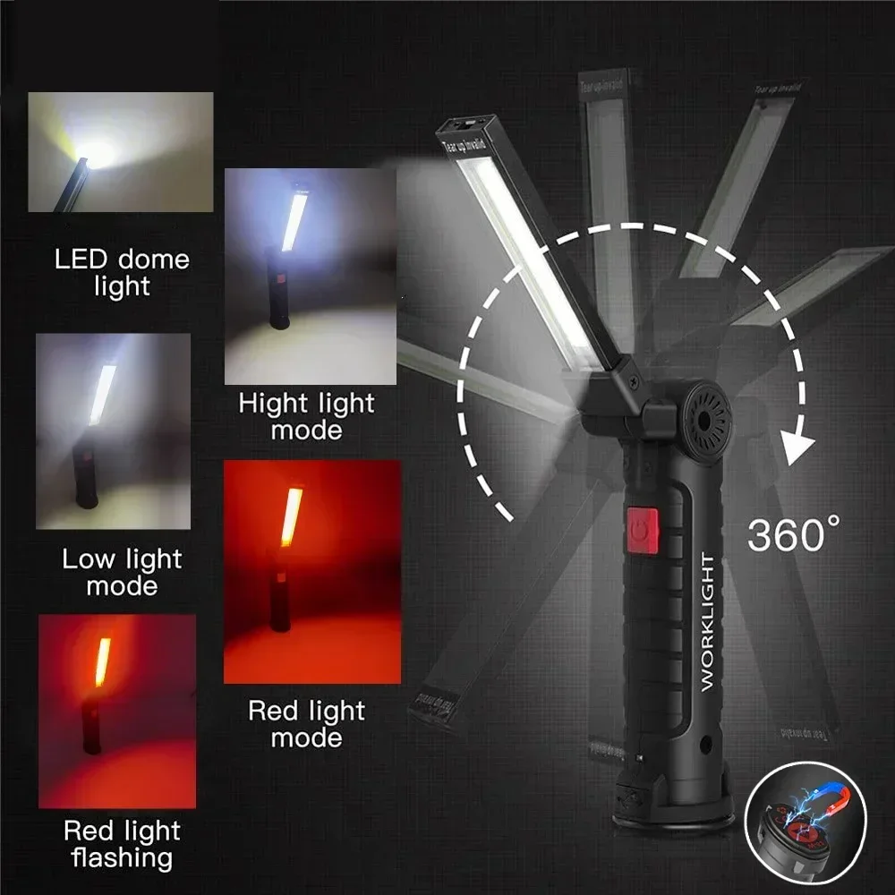 LED COB Flashlight USB Recharg - Outdoor Lighting Fixtures incelemesi ve fiyatı