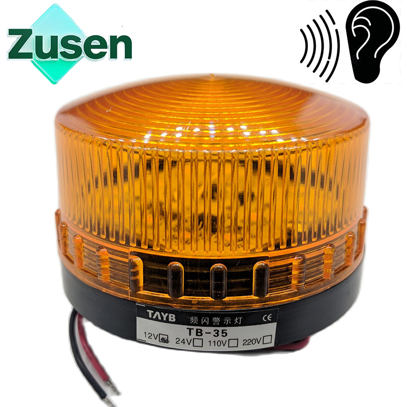 Zusen TB35-Y-J with Buzzer 12v - Outdoor Lighting Yellow incelemesi ve fiyatı