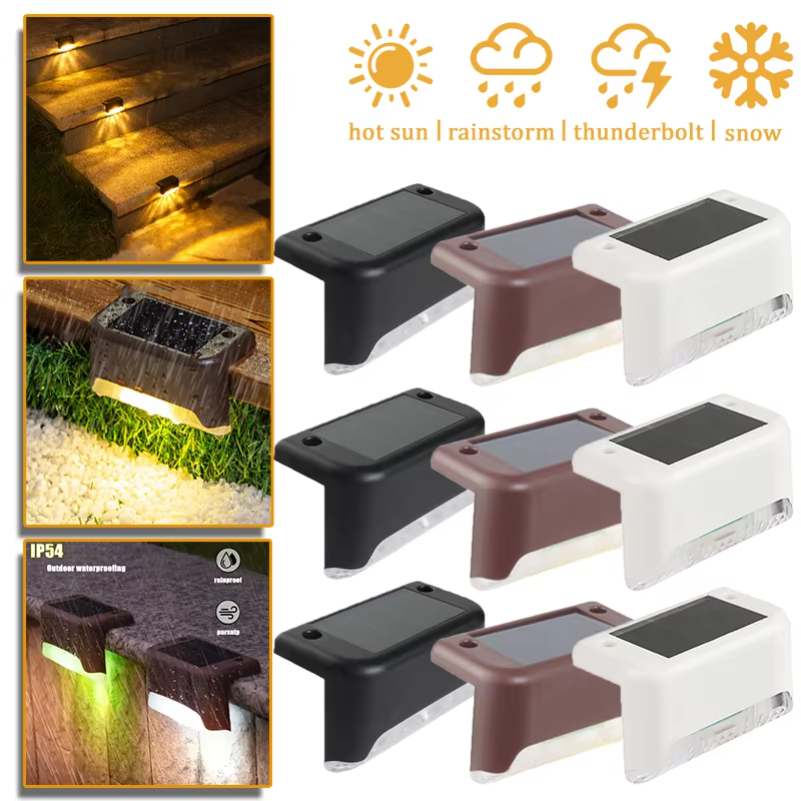 Outdoor Solar Step Lights Warm - Outdoor Lighting For Steps incelemesi ve fiyatı