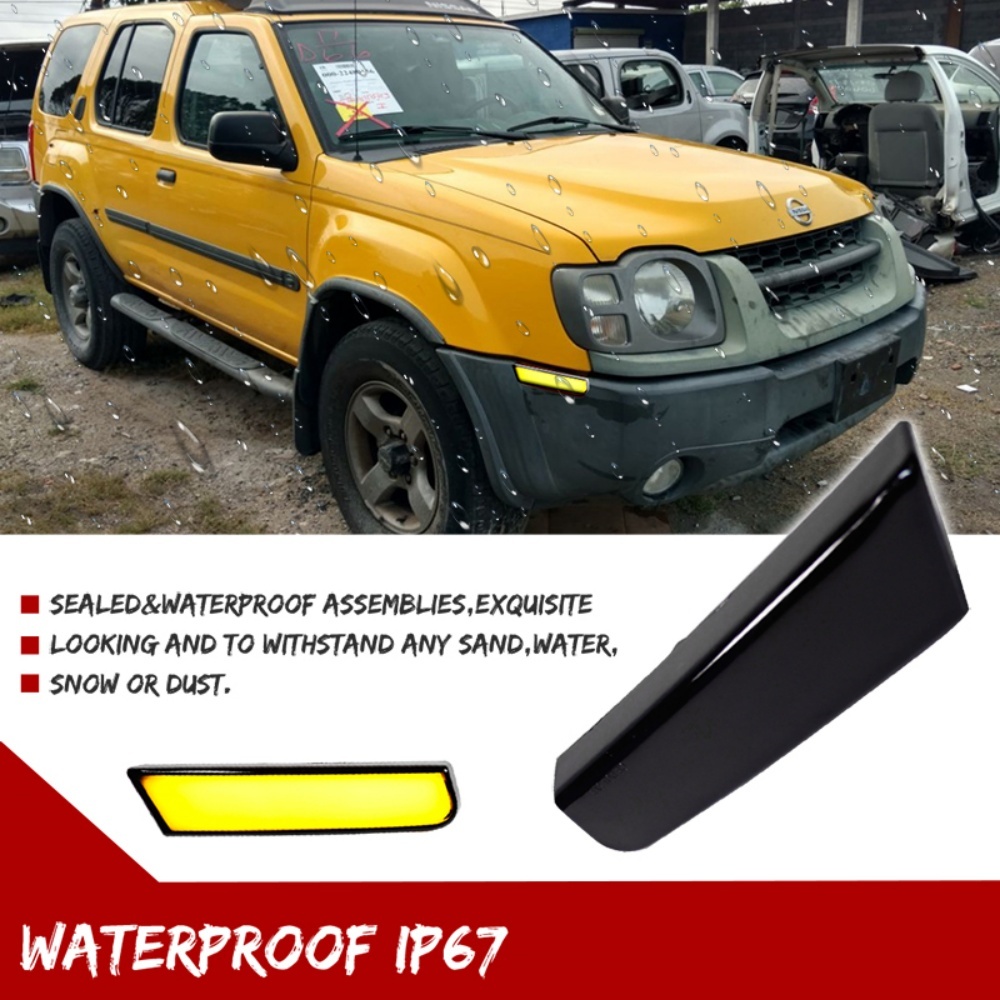 Amber LED Car Front Bumper Sid - Outdoor Lighting Yellow incelemesi ve fiyatı