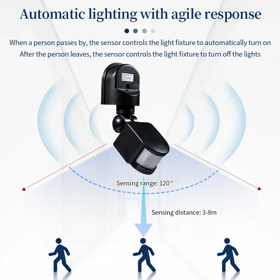 12V PIR Motion Sensor 110-240V - Outdoor Lighting For Steps incelemesi ve fiyatı