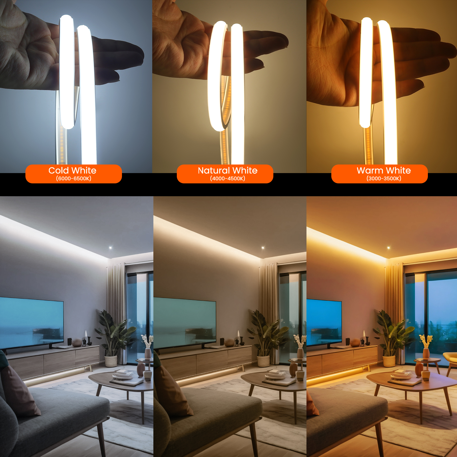 320LEDs/m COB LED Strip Light  - Outdoor Lighting Linear incelemesi ve fiyatı